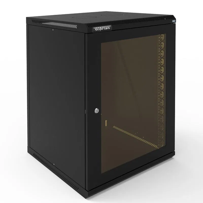 Шкаф телекоммуникационный настенный ТВС-15U-600-600-СР-9005 SUPRLAN 05-2156-B