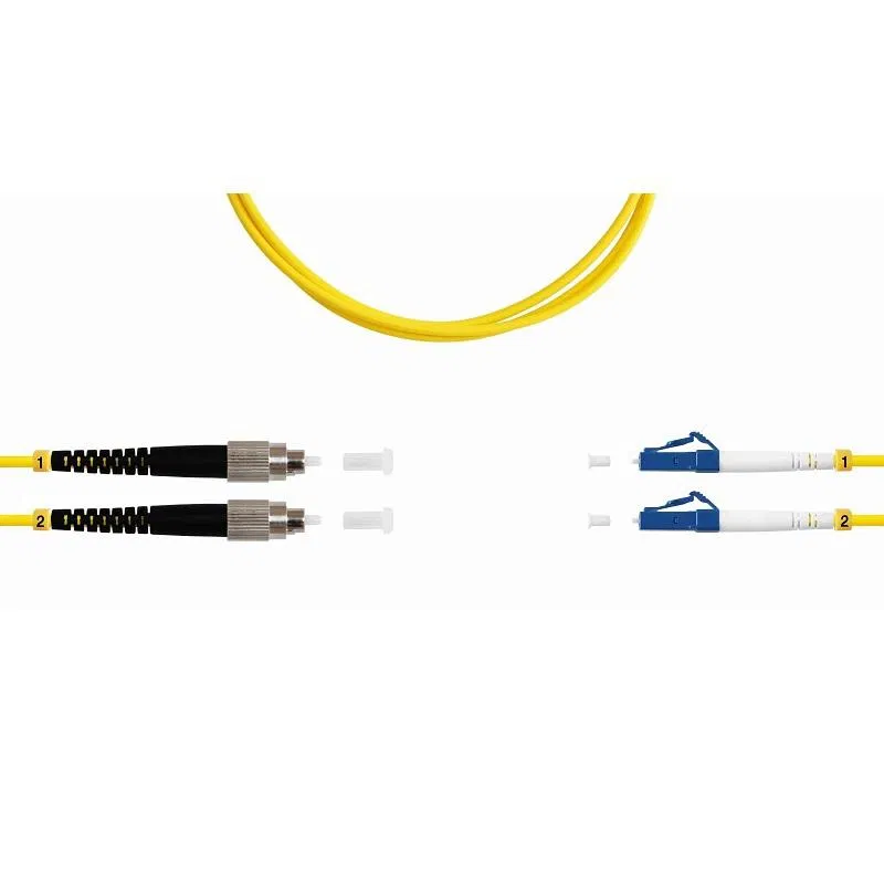 Патч-корд ВО SM(G.652.D) FC/UPC-LC/UPC 3.0мм duplex LSZH 2м SUPRLAN 09-0628