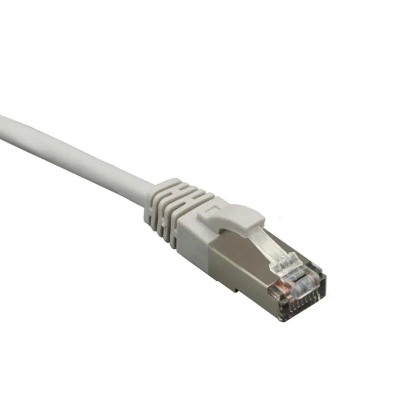 Патч-корд S/FTP 6a 4х2 28AWG Cu LSZH 2м сер. SUPRLAN 10-0194