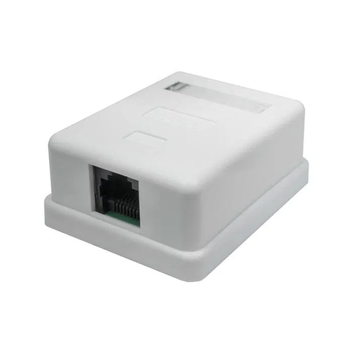 Розетка компьютерная 8P8C RJ-45 UTP кат.5E 1 порт (DIY) SUPRLAN 10-0307-1