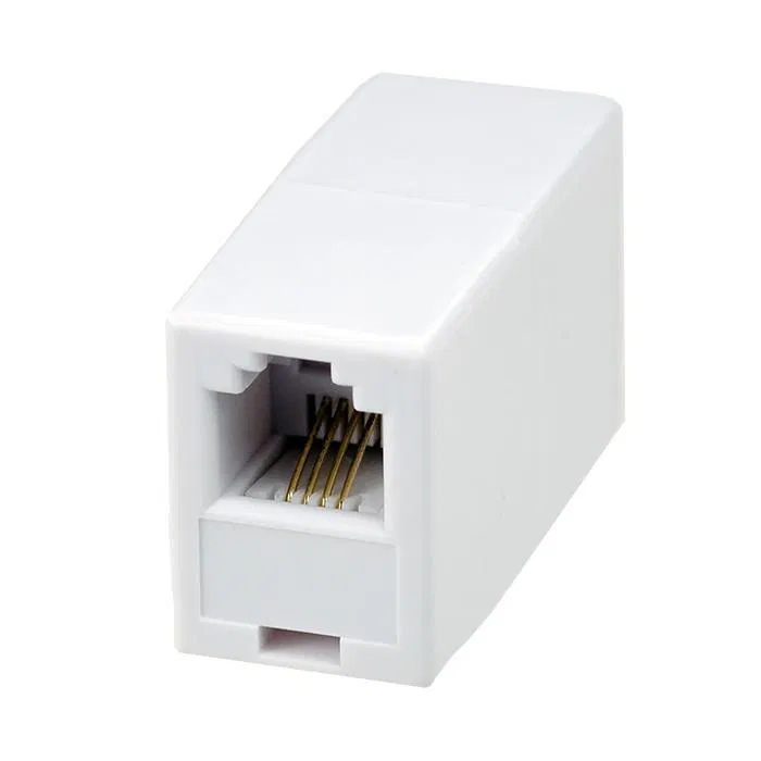 Соединитель проходной 6P4C (RJ-11) SUPRLAN 10-0315
