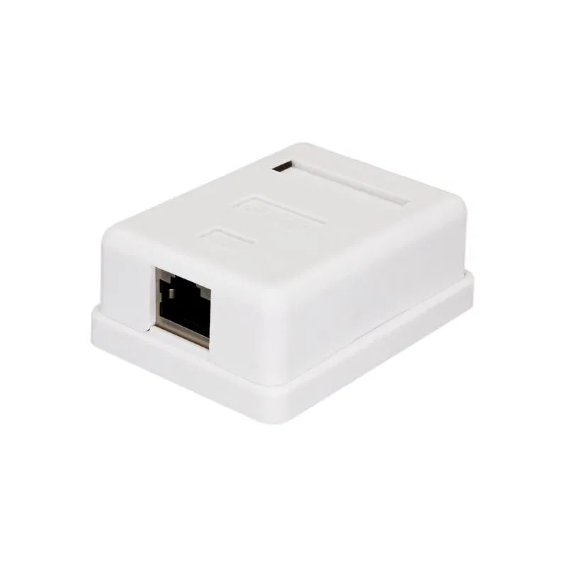 Розетка компьютерная 8P8C (RJ-45) FTP кат.6 1 порт SUPRLAN 10-0352