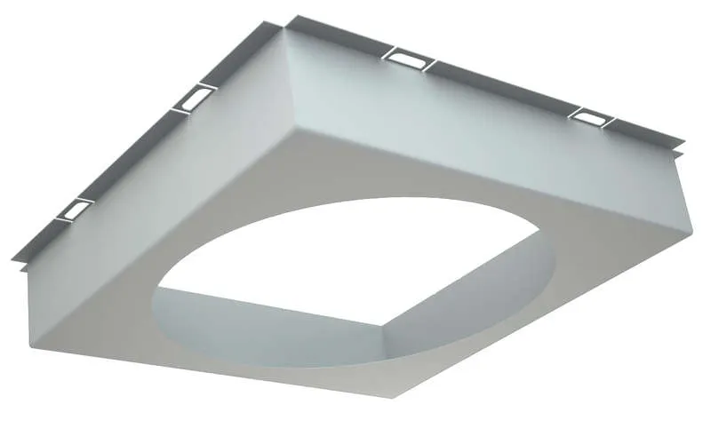 SL/DL (COLIBRI) 190x190xd165 (100x100x40 lamel 10mm) white 2170000160 Световые Технологии
