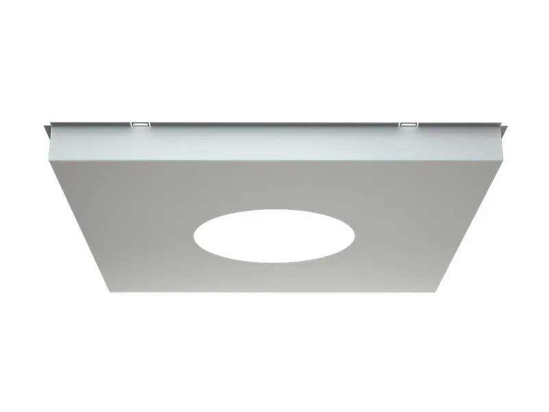 SL/DL (COLIBRI) 190x190xd125 (100x100x40 lamel 10mm) silver 2170000360 Световые Технологии