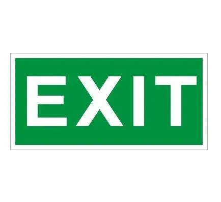 ПЭУ 012 Exit (250х115) SIRAH 2502001990 Световые Технологии