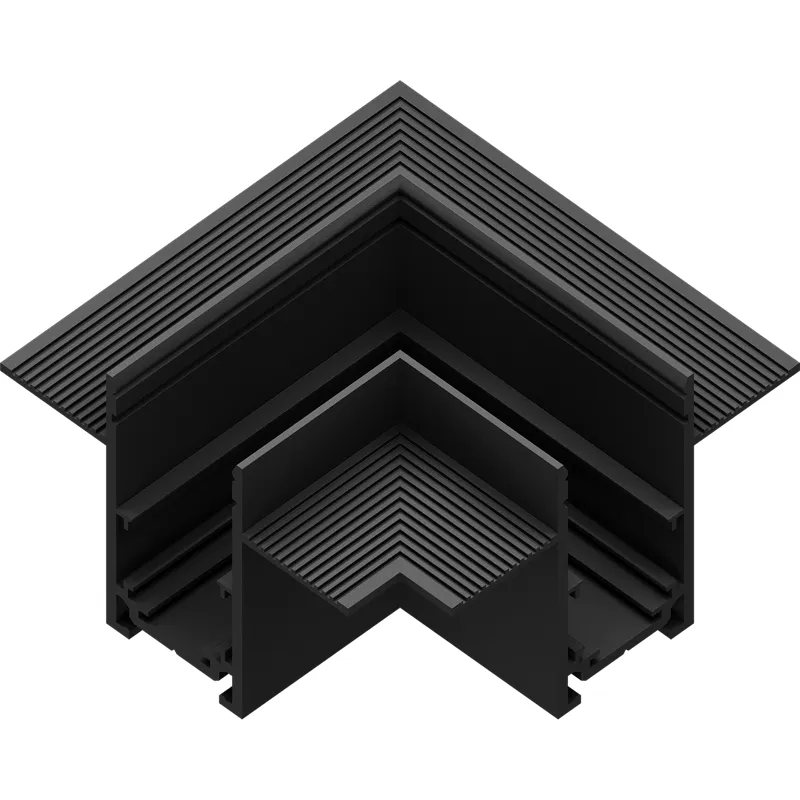 MGN TRACK/R accessory horizontal corner BK 2909005200 Световые Технологии
