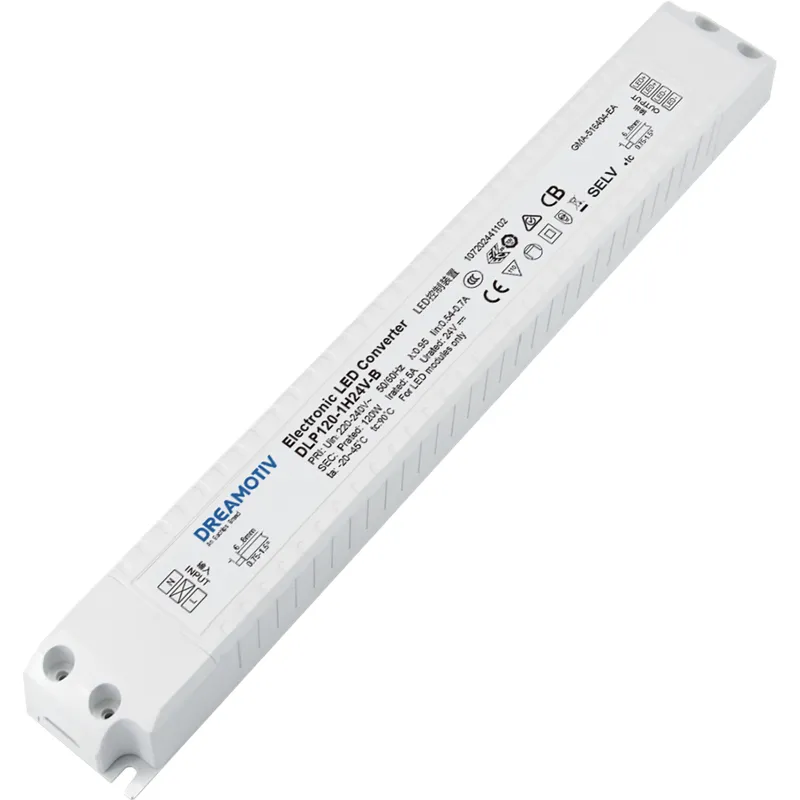 Драйвер LED CV 120Вт--24В-IP20 (EUCHIPS DLP120-1H24V) ГП 4002001430 Световые Технологии