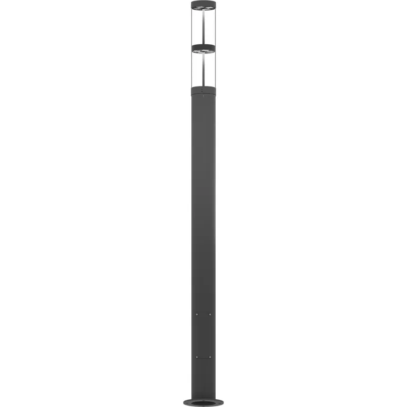 Светильник светодиодный COLOSS LED 50 RW 3000К POLE 4M RAL9005 СТ 4798000030 Световые технологии