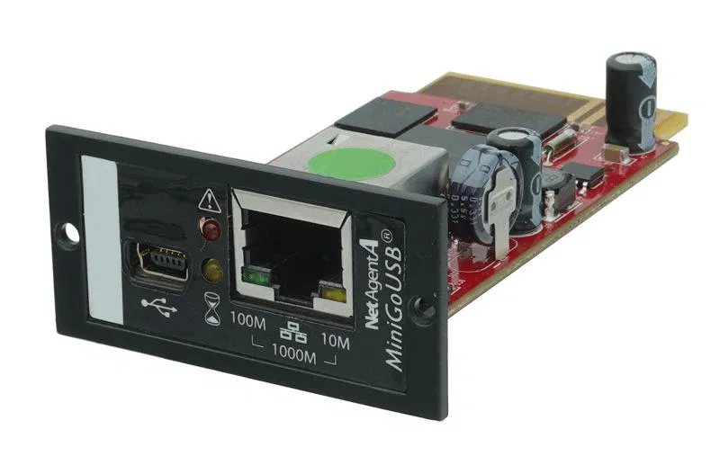 Карта SNMP mini DA806 для ИБП СИПБ 1 x RJ45 Ethernet 1 x RJ45 Ethernet 10/100/1000М UTP и 1 x мини USB функция WakeOnLAN Связь инжиниринг DA806