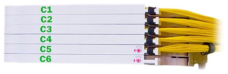 Блок кроссовый 6 модулей П КБ6-144SC-96SC/SM-96SC/UPC ССД ВОКС-ФП-СТ ССД 131004-00310 Связьстройдеталь