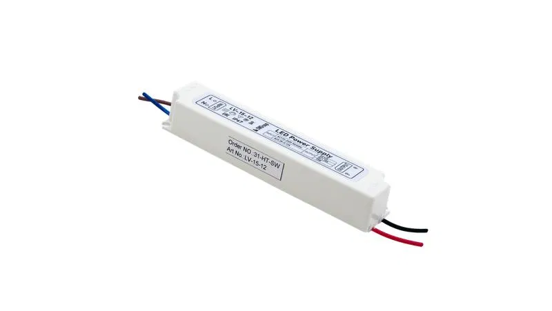 Блок питания для ленты LV-15-12 15Вт 12В IP67 пластик SWG Standard 00000000230