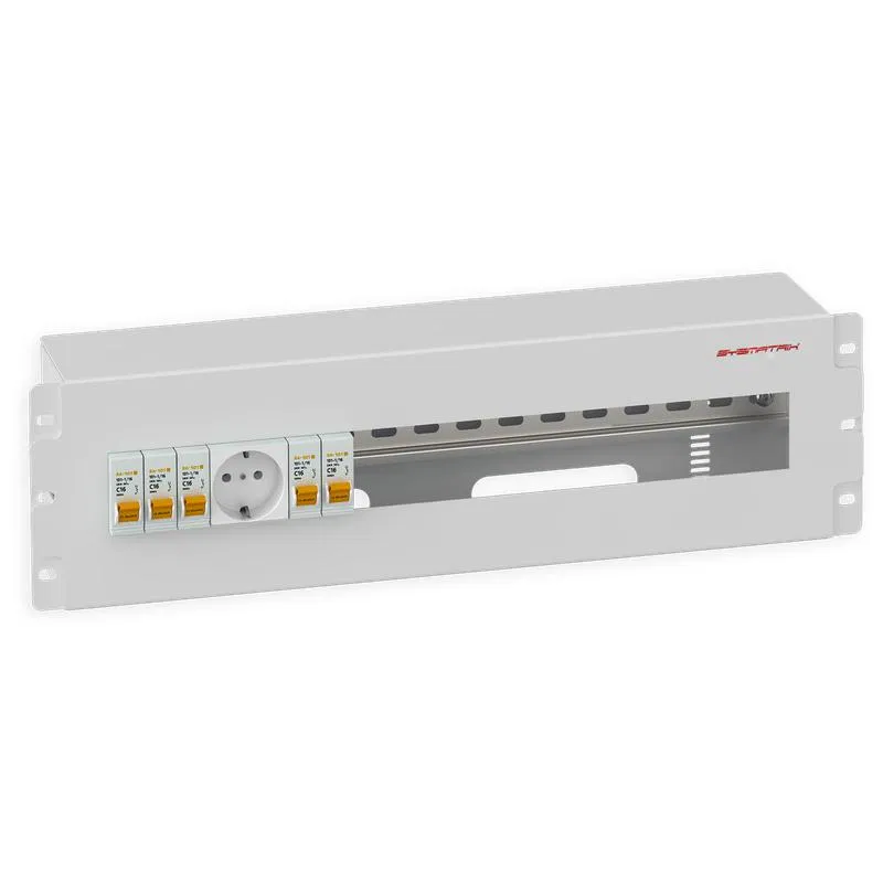 Устройство автоматического ввода резерва АВР 19дюйм 16...40А RAL 7035 сер. SYSMATRIX AVR 0016.700