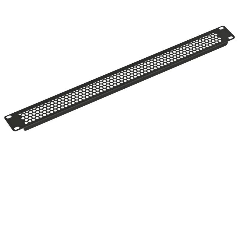Фальш-панель 1U перфорир. RAL 9004 черн. SYSMATRIX BP 0018.900