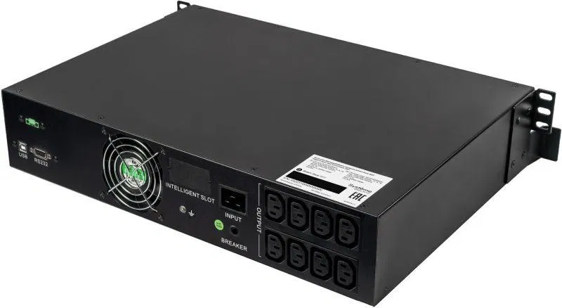 Источник бесперебойного питания SMT SMTSE3000RMI2U 1800Вт 3000ВА черн. SE 1894599 Systeme Electric
