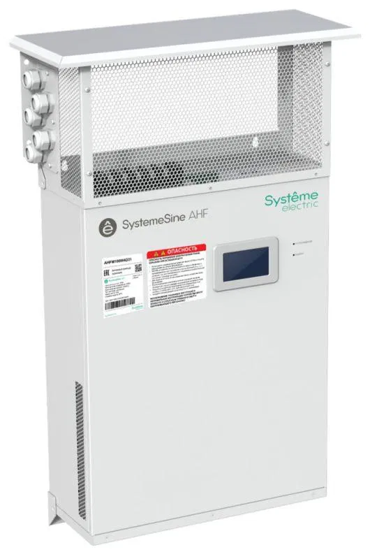 Фильтр активный гармоник 100А 400В IP31 навесн. модуль ЖК SE AHFM100W4D31 Systeme Electric