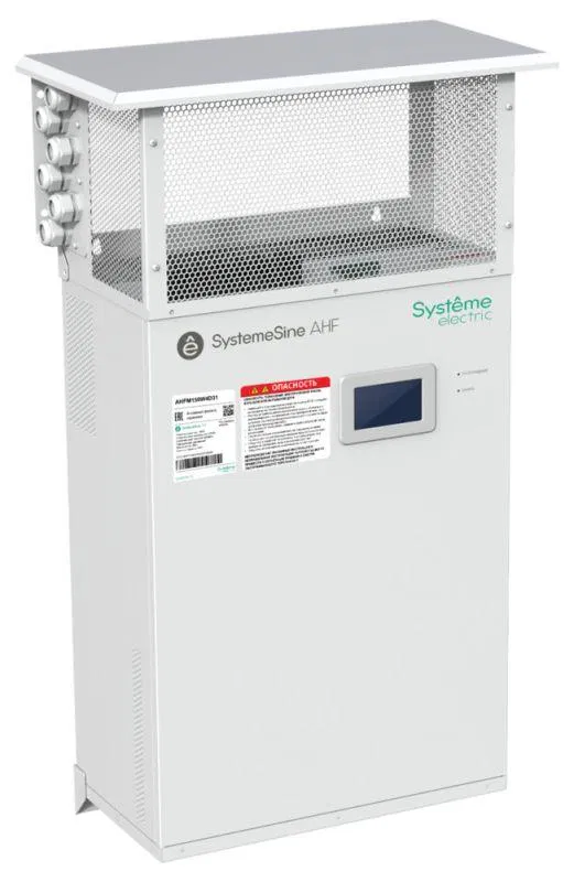 Фильтр активный гармоник 150А 400В IP31 навесн. модуль ЖК SE AHFM150W4D31 Systeme Electric