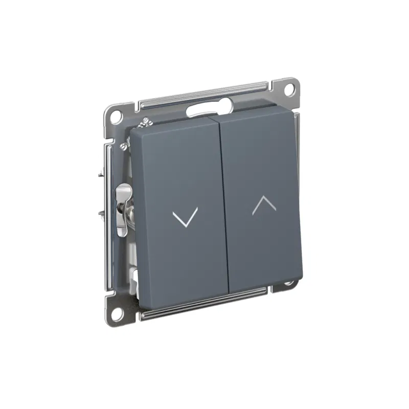 Выключатель для жалюзи 2-кл. AtlasDesign 10А механизм грифель SE ATN000719 Systeme Electric