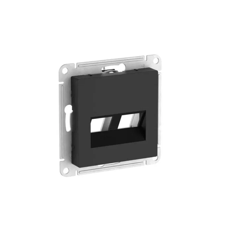 Накладка двойная AtlasDesign для информационных функций типа Keystone карбон SE ATN001090 Systeme Electric