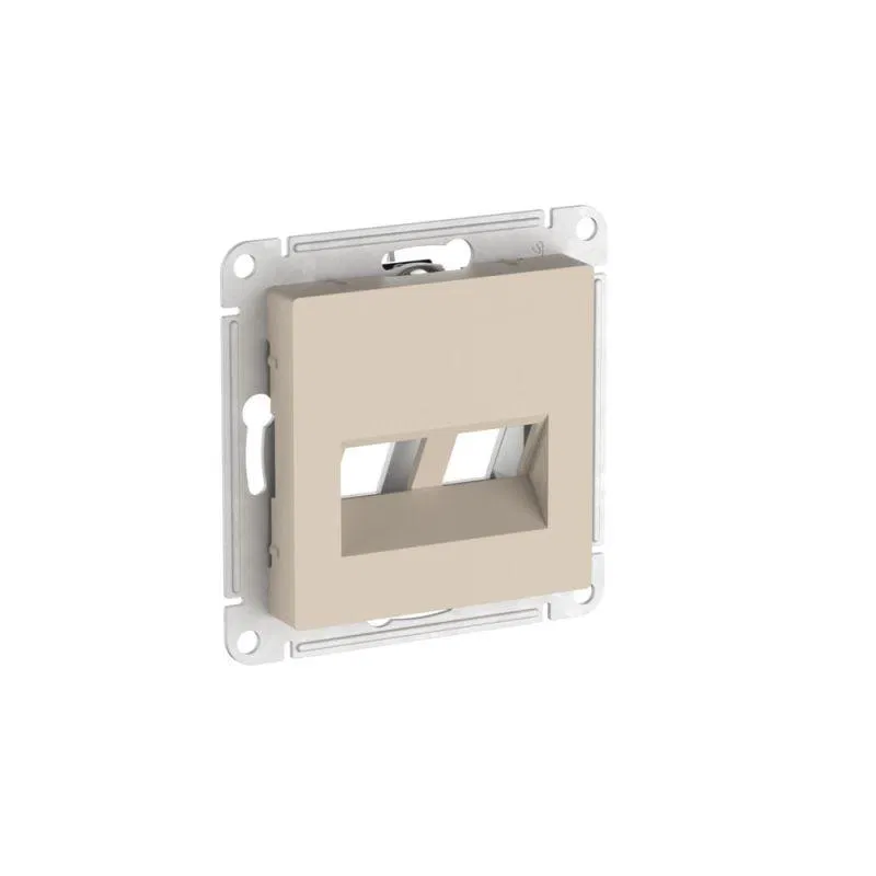 Накладка двойная AtlasDesign для информационных функций типа Keystone песочн. SE ATN001290 Systeme Electric