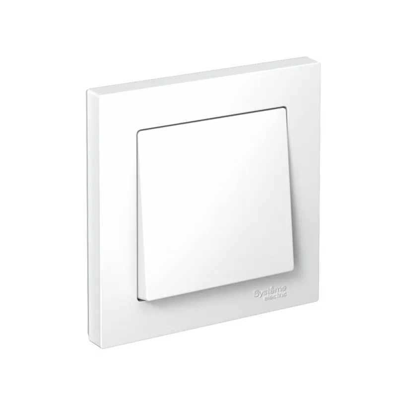 Выключатель 1-кл. AtlasDesign сх.1 10АХ в сборе лотос SE ATN001312 Systeme Electric