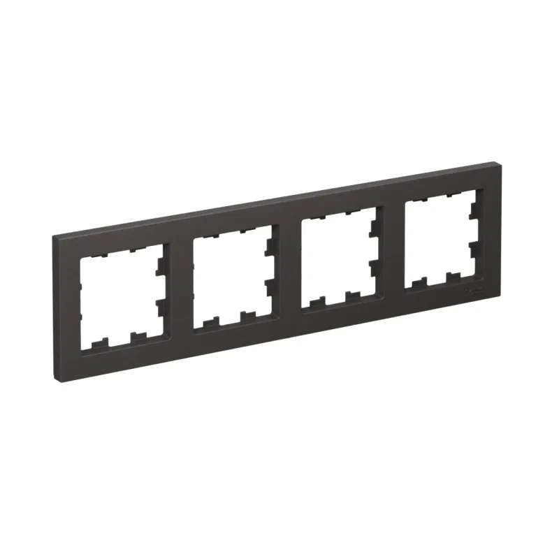 Рамка 4-м AtlasDesign универс. базальт SE ATN001404 Systeme Electric