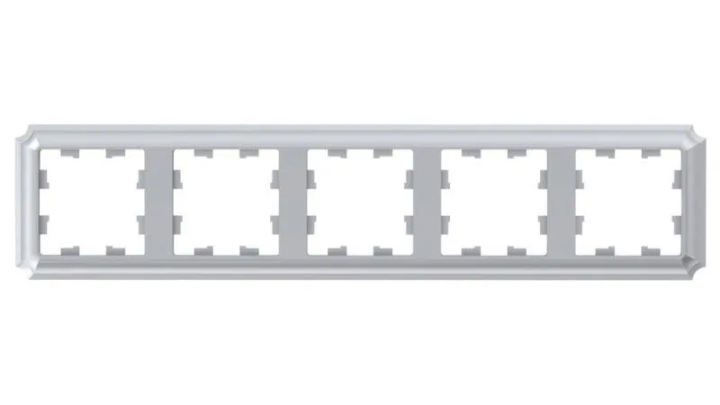Рамка 5-м AtlasDesign Antique универс. алюм. SE ATN100305 Systeme Electric