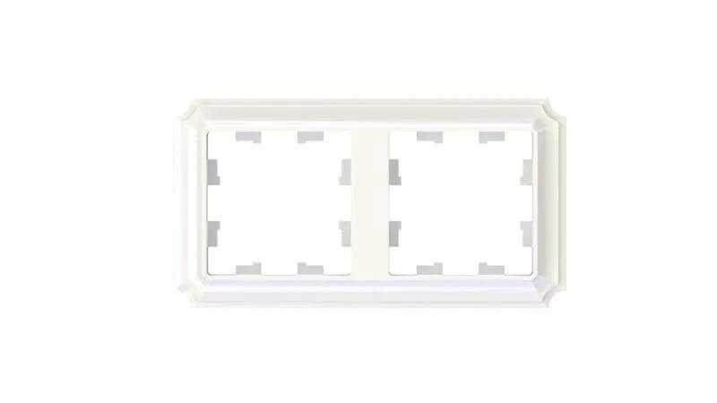 Рамка 2-м AtlasDesign Antique универс. жемчуж. SE ATN100402 Systeme Electric