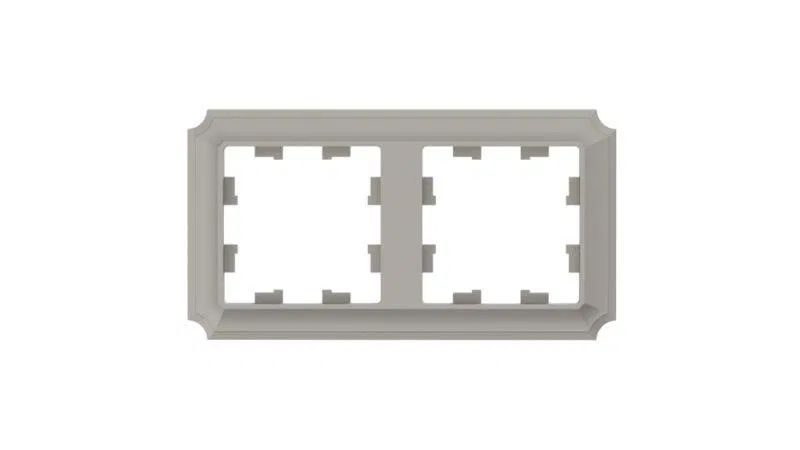 Рамка 2-м AtlasDesign Antique универс. шампань SE ATN100502 Systeme Electric