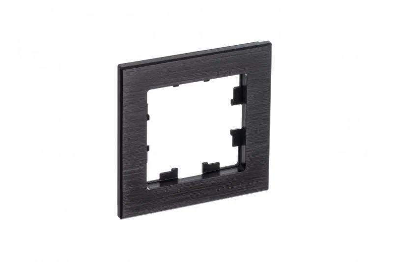 Рамка 1-м AtlasDesign Nature метал. оникс SE ATN312301 Systeme Electric