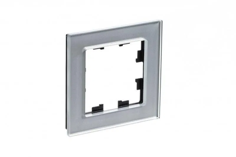 Рамка 1-м AtlasDesign Nature стекло алюм. SE ATN320301 Systeme Electric