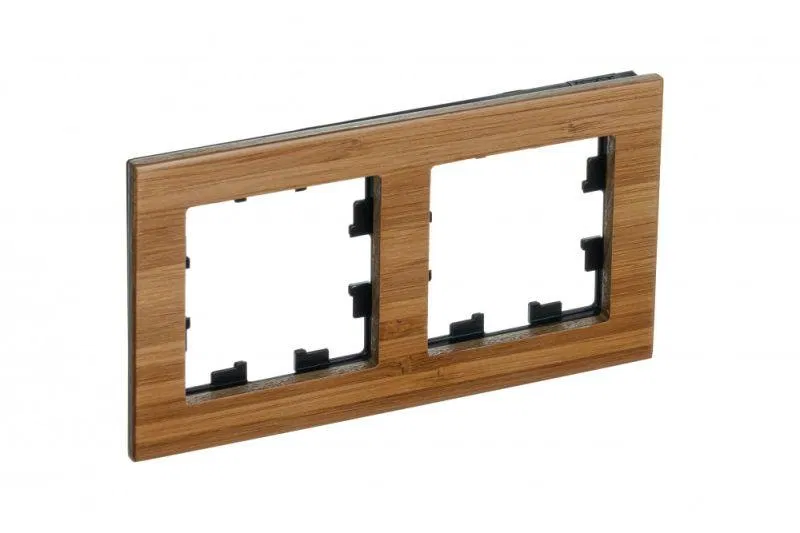 Рамка 2-м AtlasDesign Nature дерево бамбук SE ATN353202 Systeme Electric