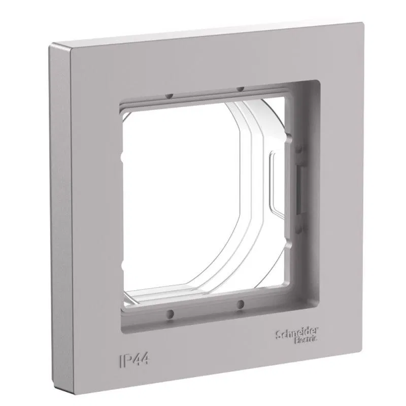 Рамка 1-м AtlasDesign Aqua IP44 алюм. SE ATN440301 Systeme Electric