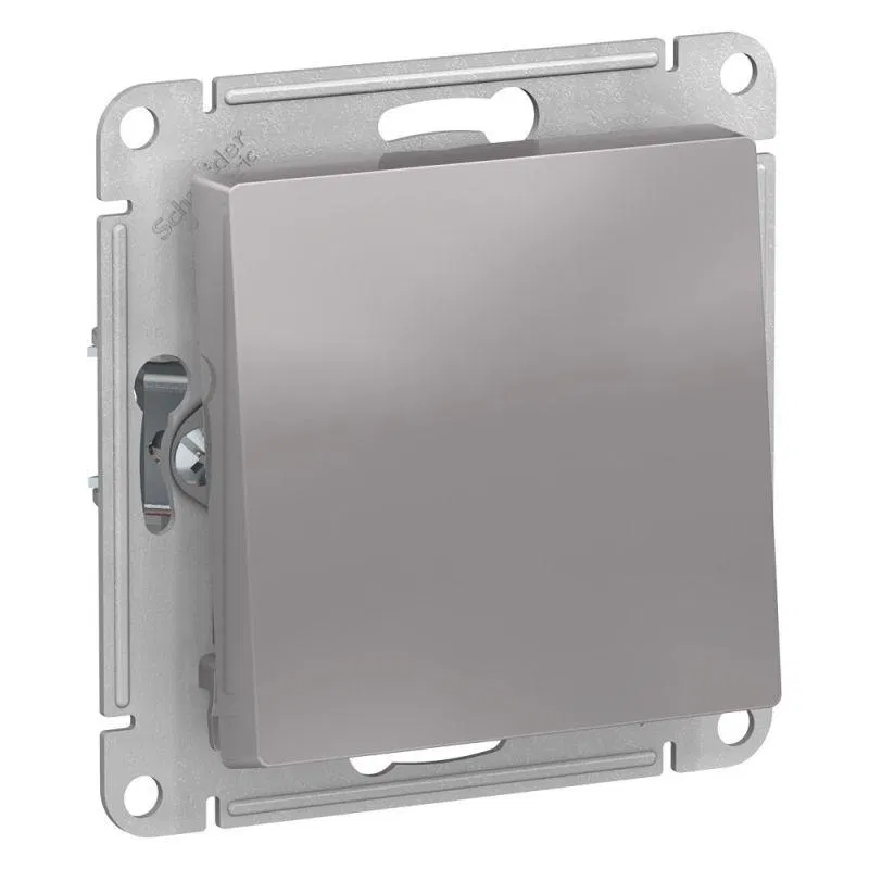 Переключатель 1-кл. AtlasDesign Aqua IP44 (сх. 6) 10AX механизм алюм. SE ATN440361 Systeme Electric