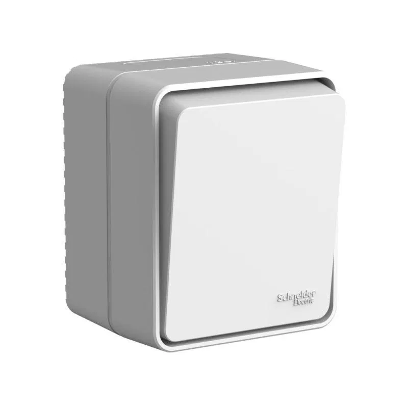 Выключатель кнопочный 1-кл. ОП AtlasDesign PROFI IP54 10АХ сер. SE ATN543015 Systeme Electric