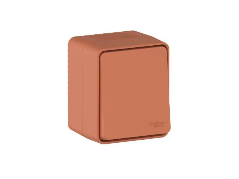 Переключатель проходной 1-кл. ОП AtlasDesign PROFI IP54 10AX терракот. SE ATN547061 Systeme Electric
