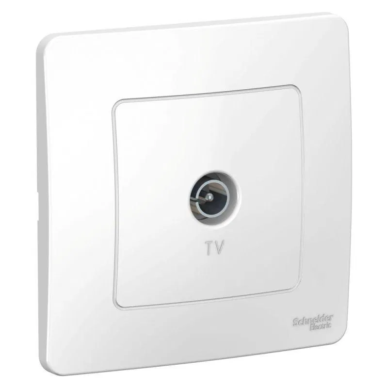 Розетка телевизионная TV СП Blanca коннектор бел. SE BLNTS000011 Systeme Electric