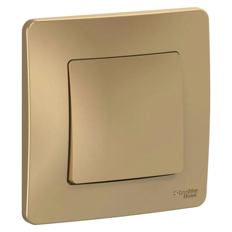 Выключатель 1-кл. СП Blanca 10А IP20 (сх. 1) 250В титан SE BLNVS010104 Systeme Electric