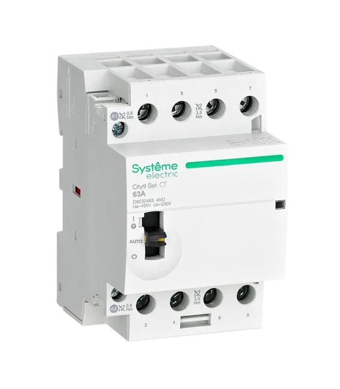 Контактор 4п City9 Set 4НО 63А AC 400В-230В SE C9C32463 Systeme Electric