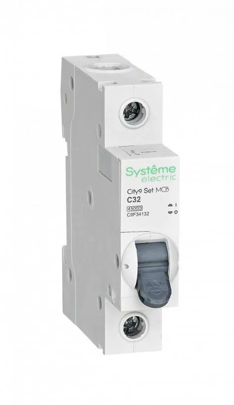 Выключатель автоматический модульный 1п C 32А 4.5кА City9 Set 230В SE C9F34132 Systeme Electric