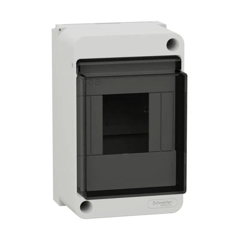 Бокс навесной ОП City9 Box XS 4мод. с прозр. дверцей SE EZ9EAB104 Systeme Electric