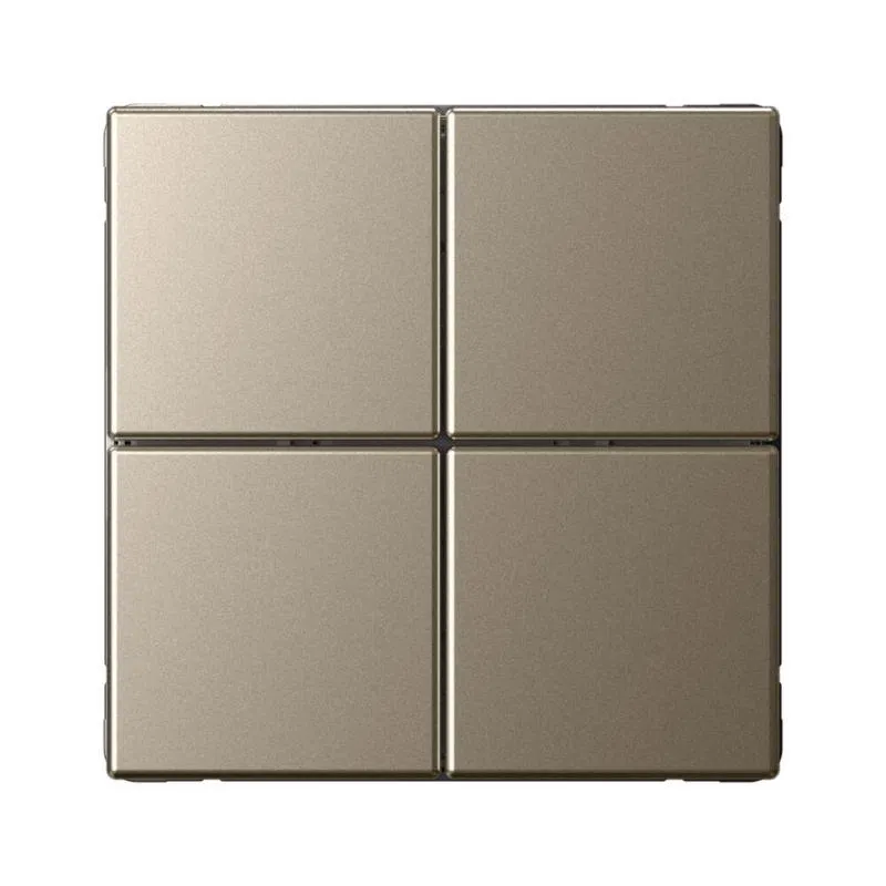 Выключатель сценарный 4-кл. ArtGallery (сх. 1) шампань SE GAL000574 Systeme Electric