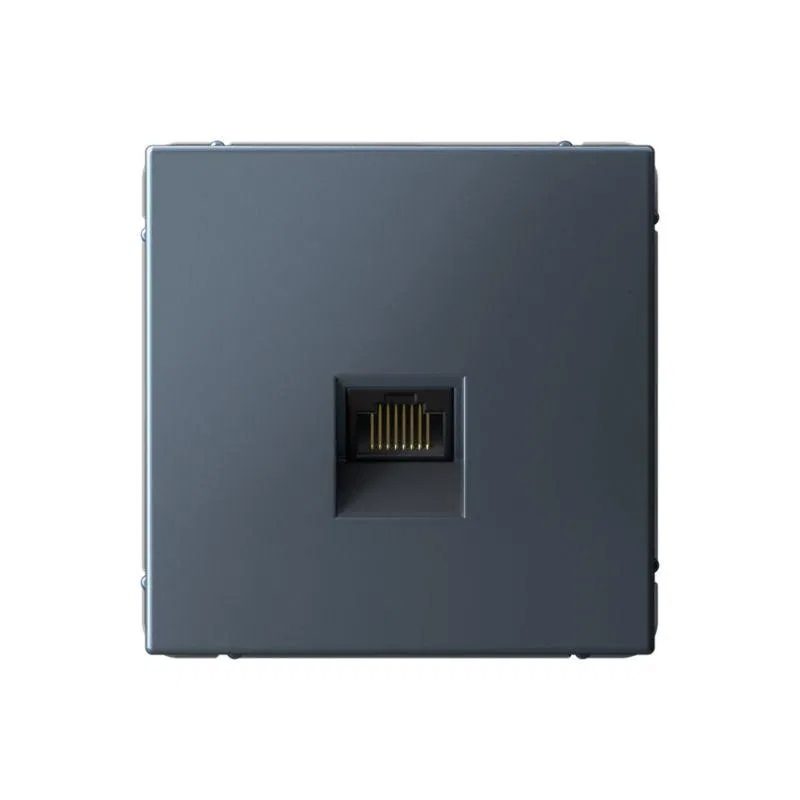 Розетка компьютерная ArtGallery RJ45 кат.6A механизм грифель SE GAL000786 Systeme Electric