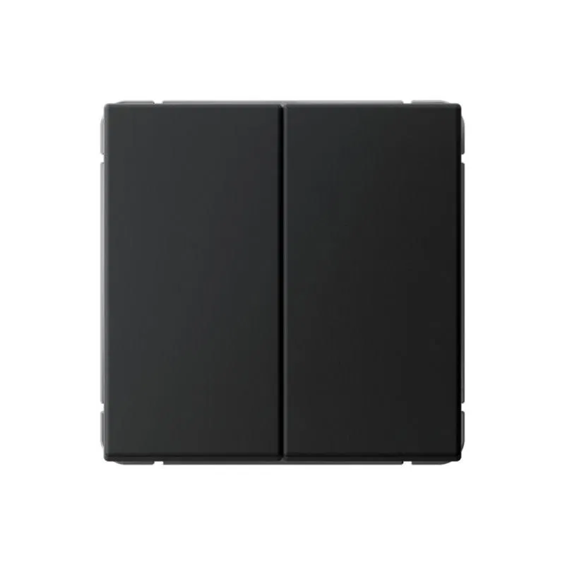 Выключатель кнопочный 2-кл. ArtGallery (сх. 2) 10А механизм карбон SE GAL001017 Systeme Electric