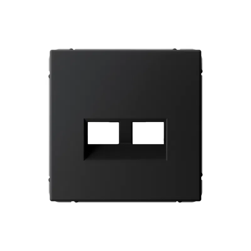 Накладка двойная ArtGallery для информационных функций типа Keystone карбон SE GAL001090 Systeme Electric