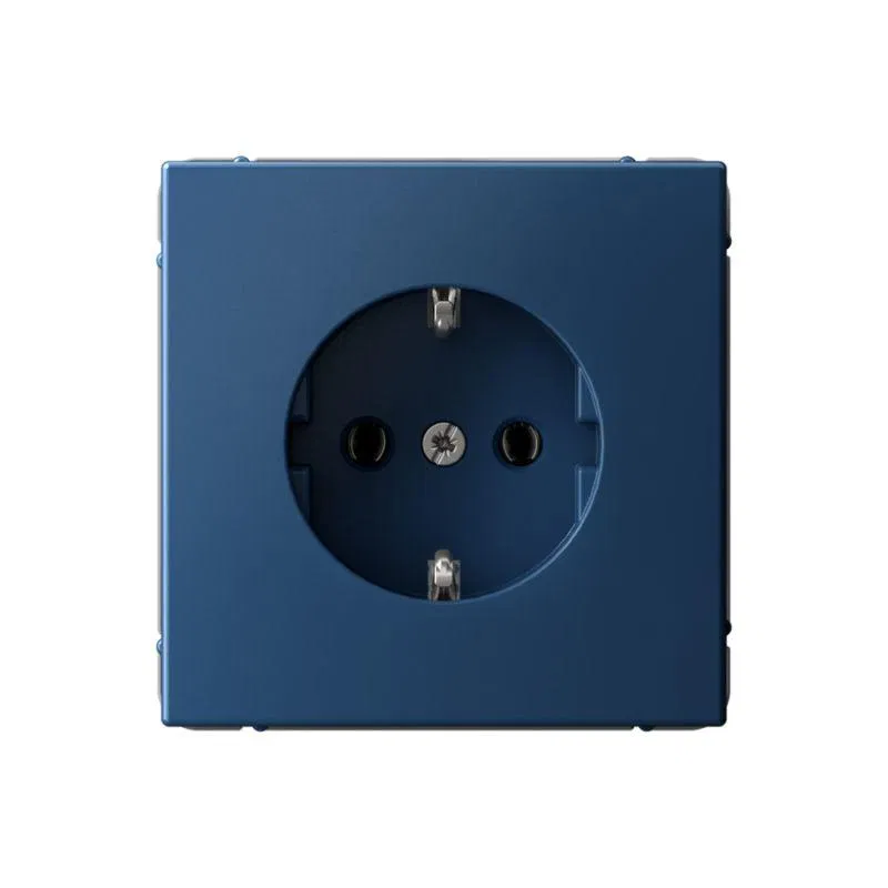 Розетка ArtGallery 16А с заземл. быстрозажим. клем. механизм аквамарин SE GAL001143S Systeme Electric