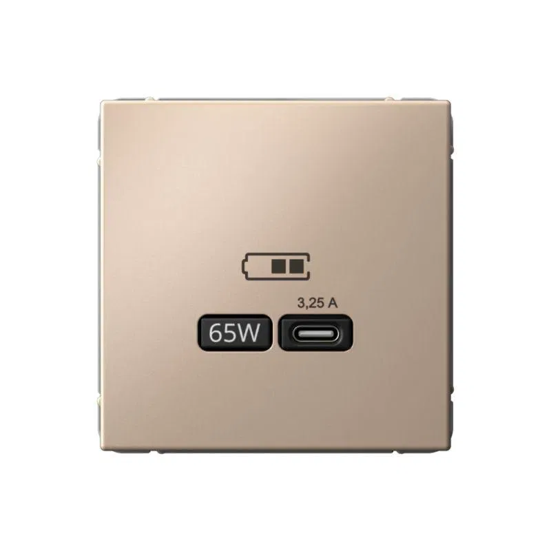 Розетка USB ArtGallery тип C 65Вт QC PD высокоскор. ЗУ механизм песочн. SE GAL001227 Systeme Electric
