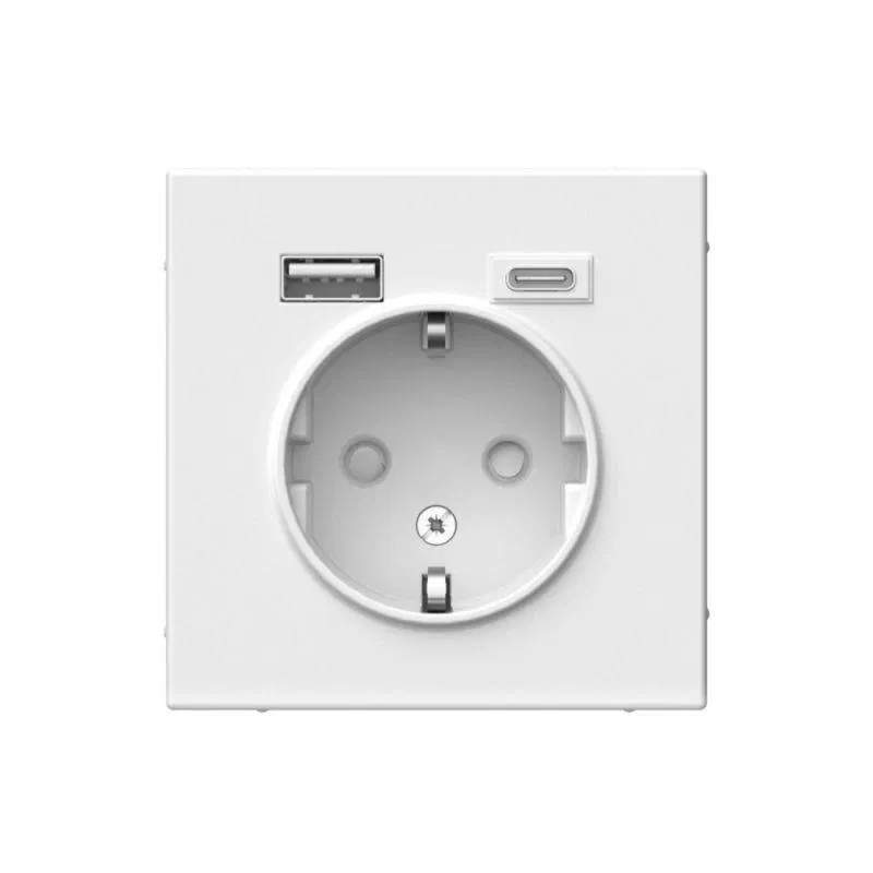 Розетка ArtGallery 16А с 2-мя заряд. устройствами USB A+C 5В/2.4А/3А 2х5В/1.5А механизм лотос SE GAL001332 Systeme Electric