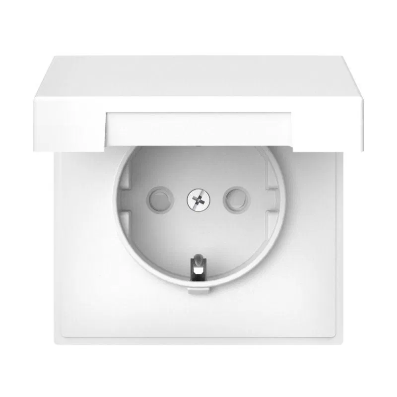 Розетка ArtGallery 16А IP20 с заземл. защ. шторки с крышкой механизм лотос SE GAL001346 Systeme Electric