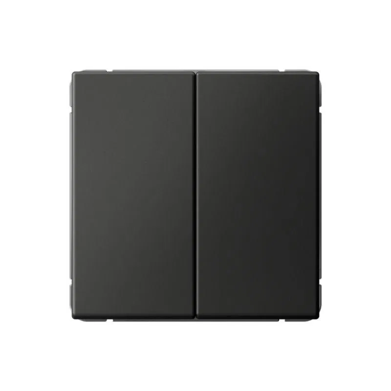 Выключатель кнопочный 2-кл. ArtGallery (сх. 2) 10А механизм базальт SE GAL001417 Systeme Electric