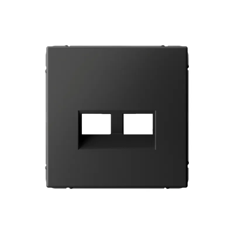 Накладка двойная ArtGallery для информационных функций типа Keystone базальт SE GAL001490 Systeme Electric